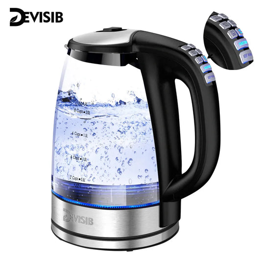 2.0L Electric Glass Kettle Fast Boiling