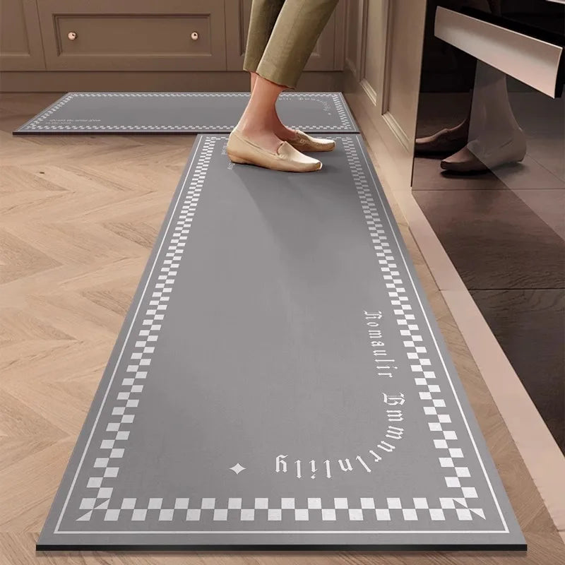 Diatomaceous Earth Kitchen Mat Waterproof Quick Dry Anti Slip