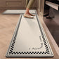 Geometric Non Slip Absorbent Kitchen Floor Mat