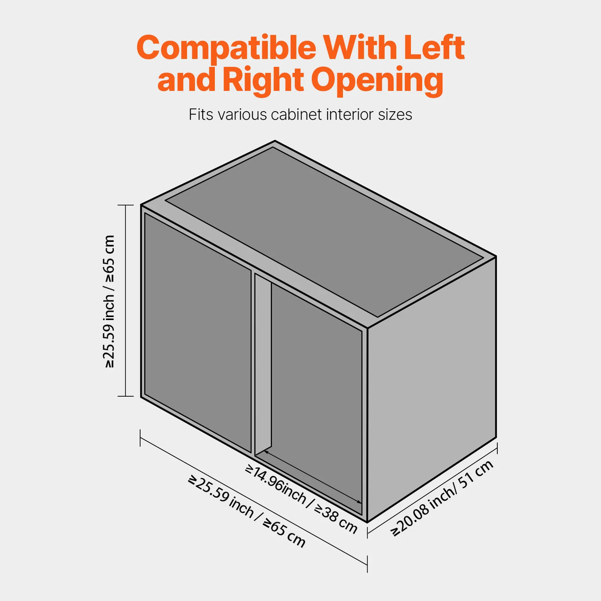 2 Tier Blind Corner Pull Out Cabinet Organizer