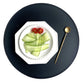 Round Cream Faux Leather Washable Dining Table Placemats