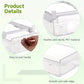 Adjustable Clear Plastic Fridge Drawer Organizer Pull Out